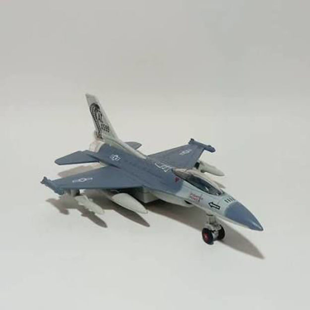 تصویر  هواپیما f 16 فلزی